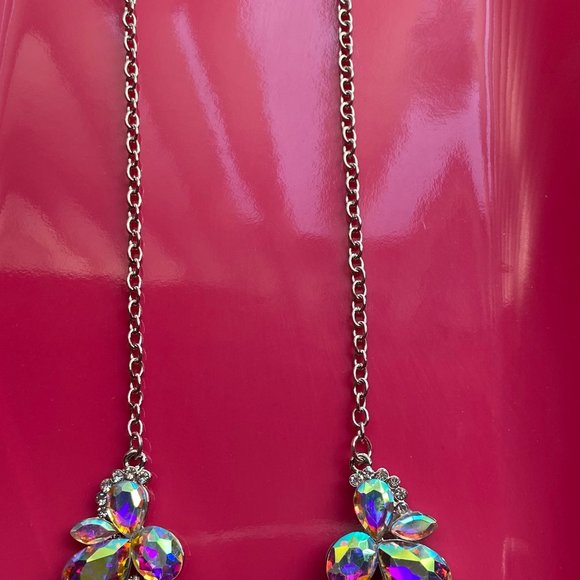 Paparazzi Intergalactic Multi Necklace: Empire Diamond Exclusive - Picture 2 of 4